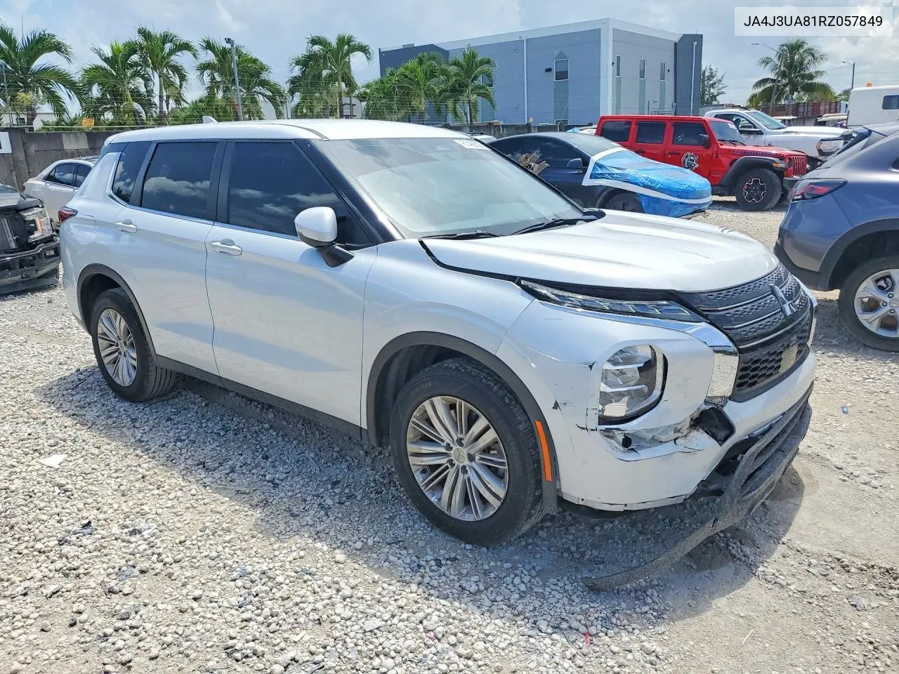 2024 Mitsubishi Outlander Es VIN: JA4J3UA81RZ057849 Lot: 61499336