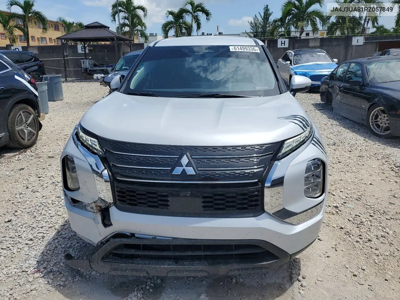 2024 Mitsubishi Outlander Es VIN: JA4J3UA81RZ057849 Lot: 61499336