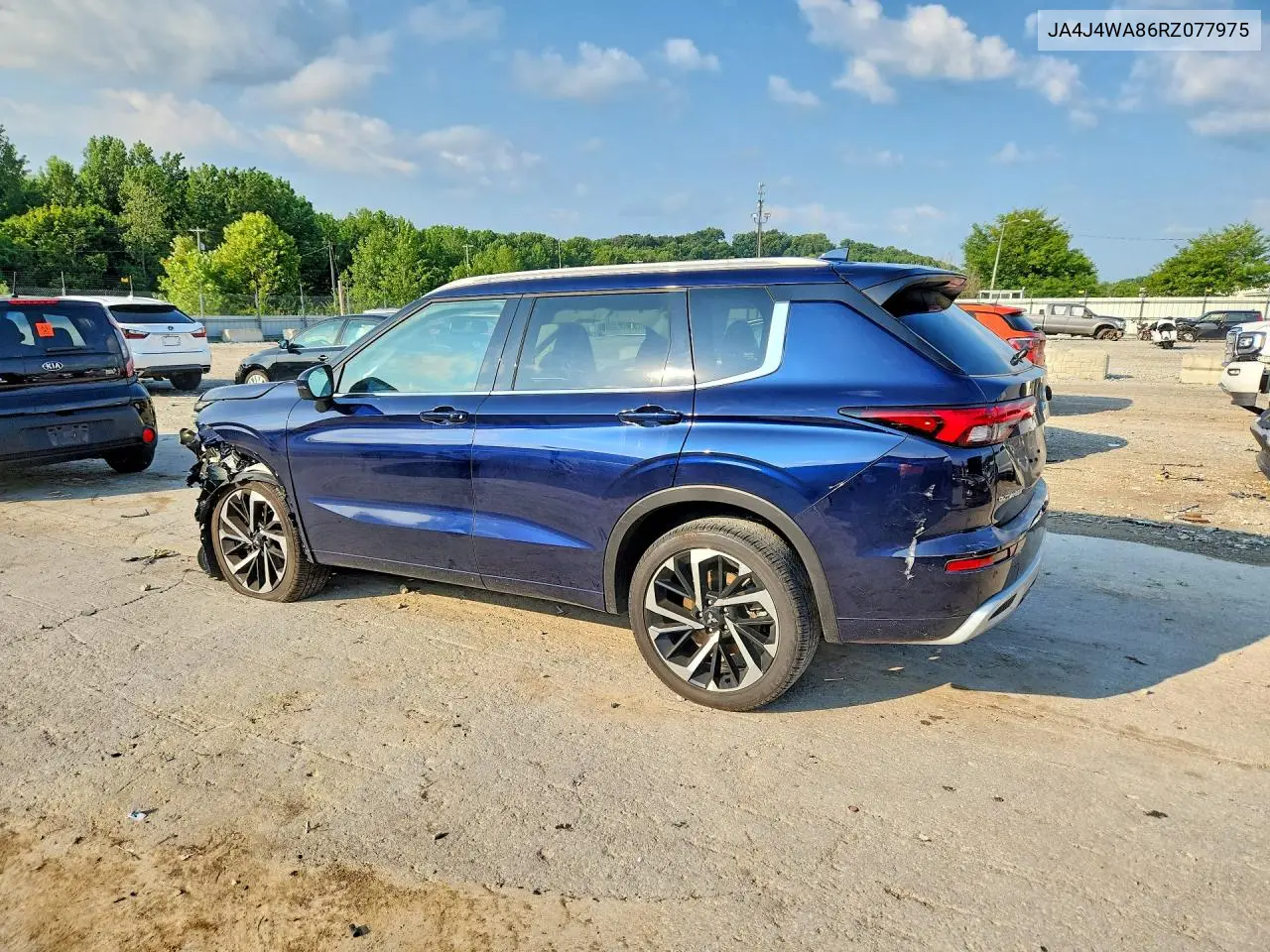 2024 Mitsubishi Outlander Sel VIN: JA4J4WA86RZ077975 Lot: 61811536