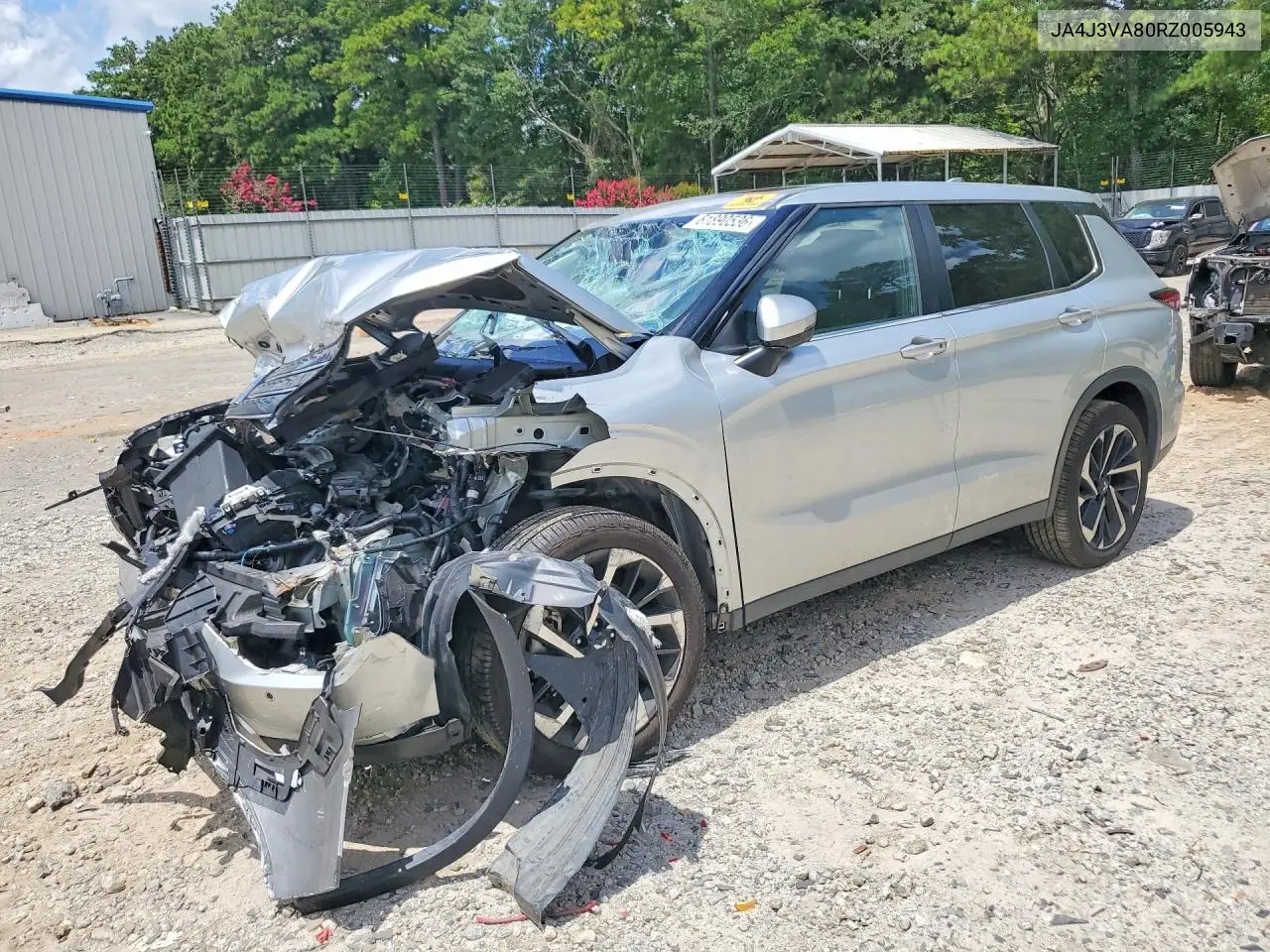 2024 Mitsubishi Outlander Se VIN: JA4J3VA80RZ005943 Lot: 61890536