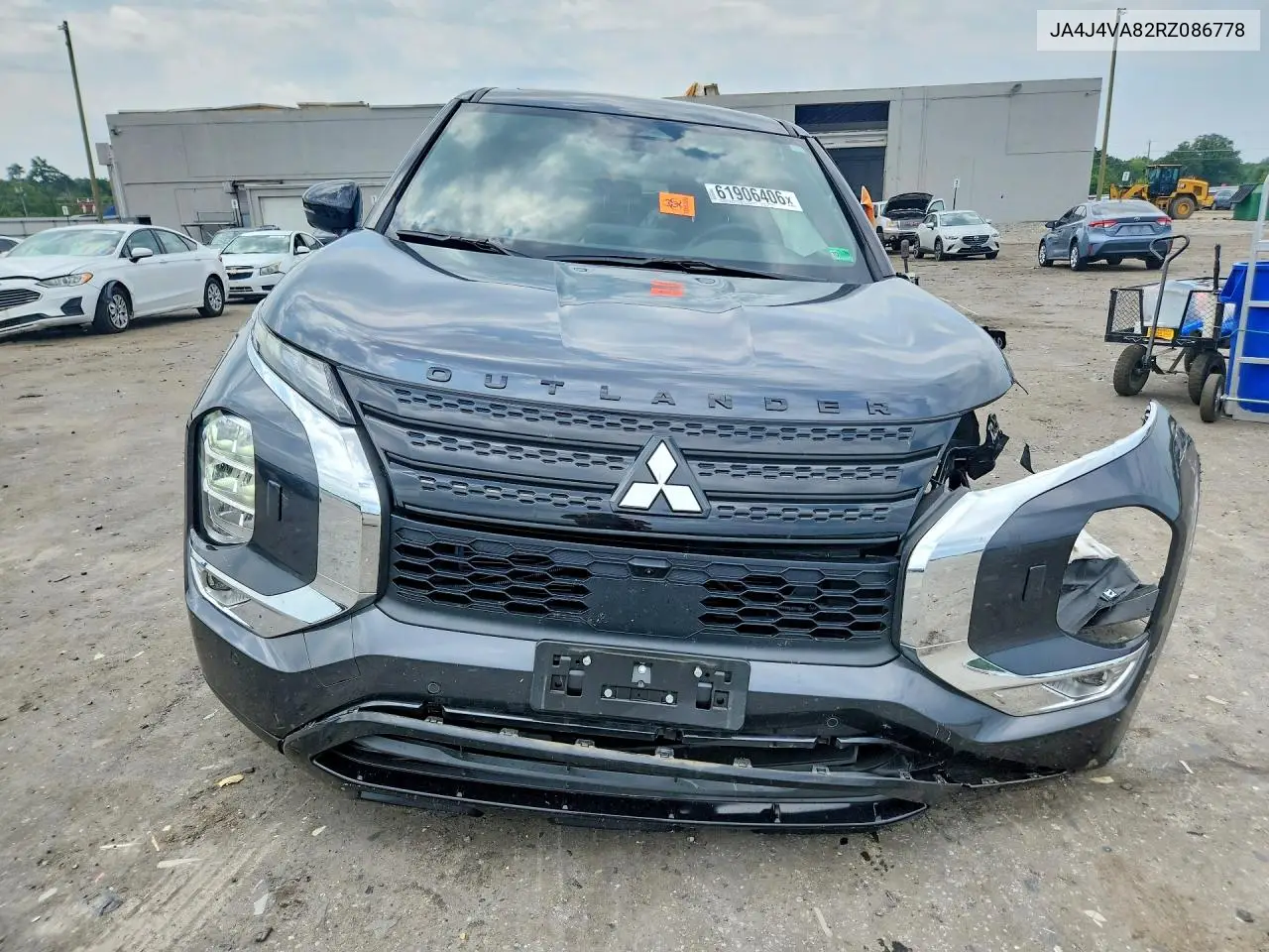 2024 Mitsubishi Outlander Se VIN: JA4J4VA82RZ086778 Lot: 61906406