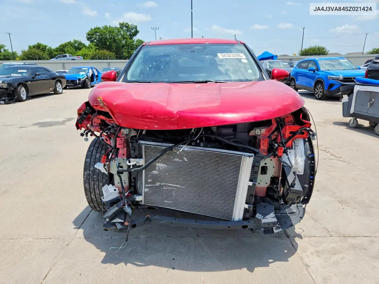 2025 Mitsubishi Outlander Se VIN: JA4J3VA84SZ021424 Lot: 58323286