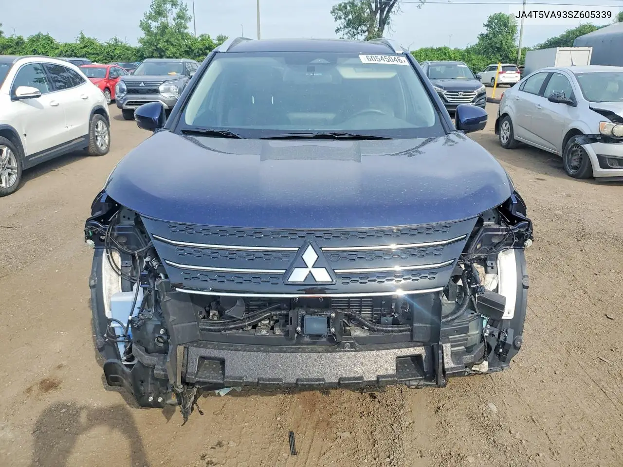 2025 Mitsubishi Outlander Se VIN: JA4T5VA93SZ605339 Lot: 60545046