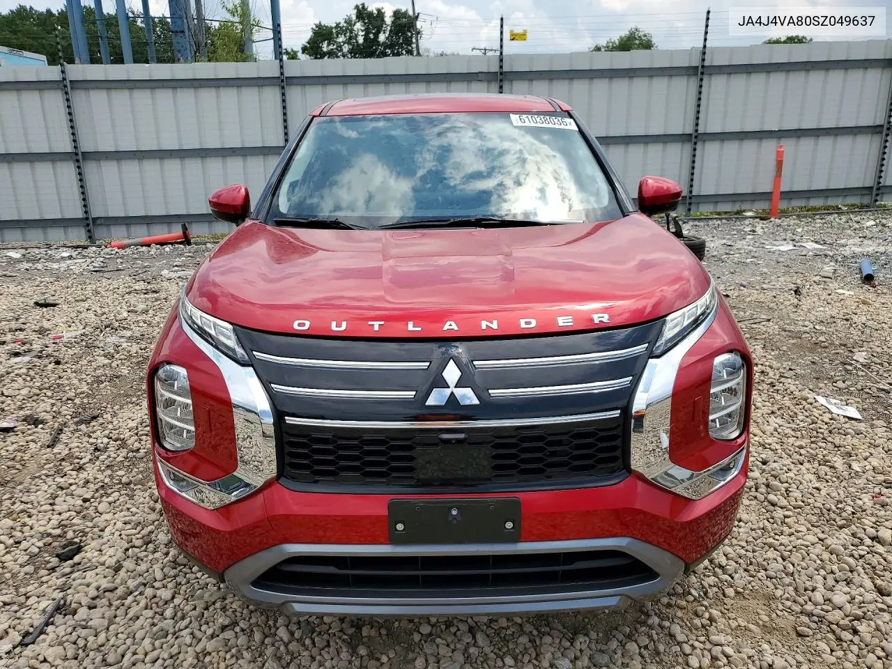 2025 Mitsubishi Outlander Se/Diamond Trail Edition VIN: JA4J4VA80SZ049637 Lot: 61038036