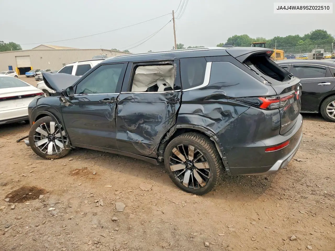 2025 Mitsubishi Outlander Sel VIN: JA4J4WA89SZ022510 Lot: 61220436