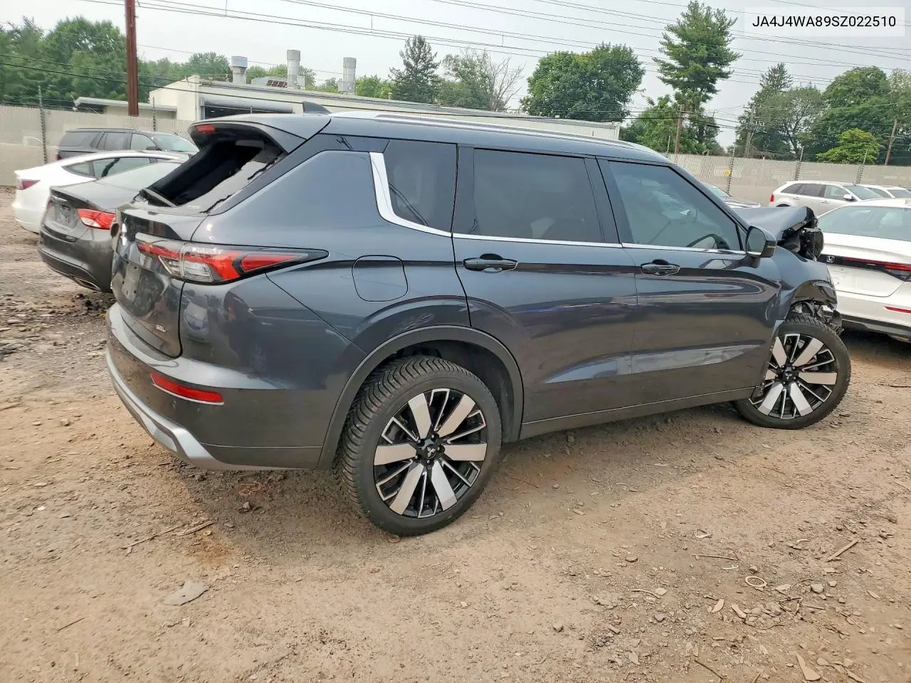 2025 Mitsubishi Outlander Sel VIN: JA4J4WA89SZ022510 Lot: 61220436
