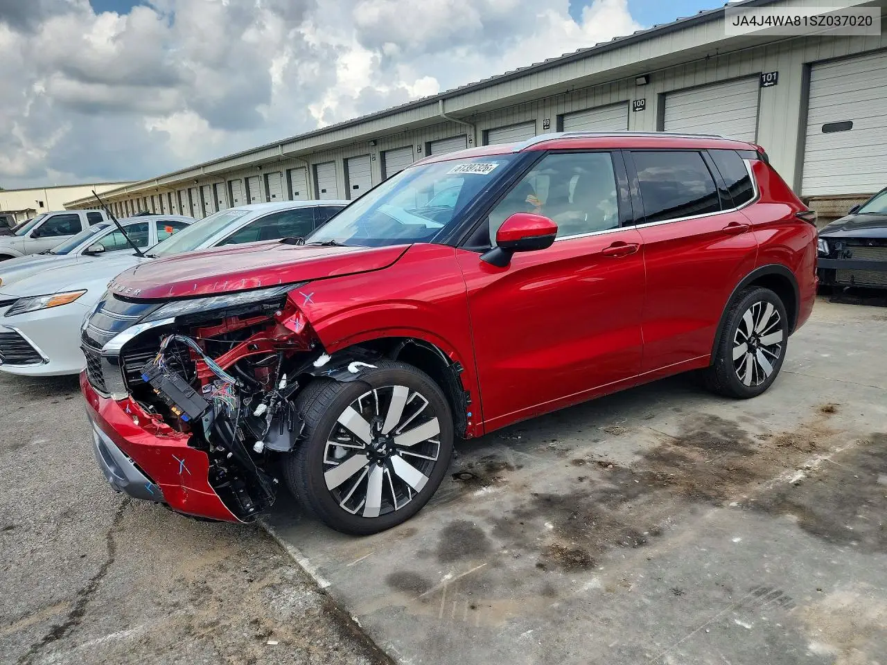 2025 Mitsubishi Outlander Sel VIN: JA4J4WA81SZ037020 Lot: 61397326