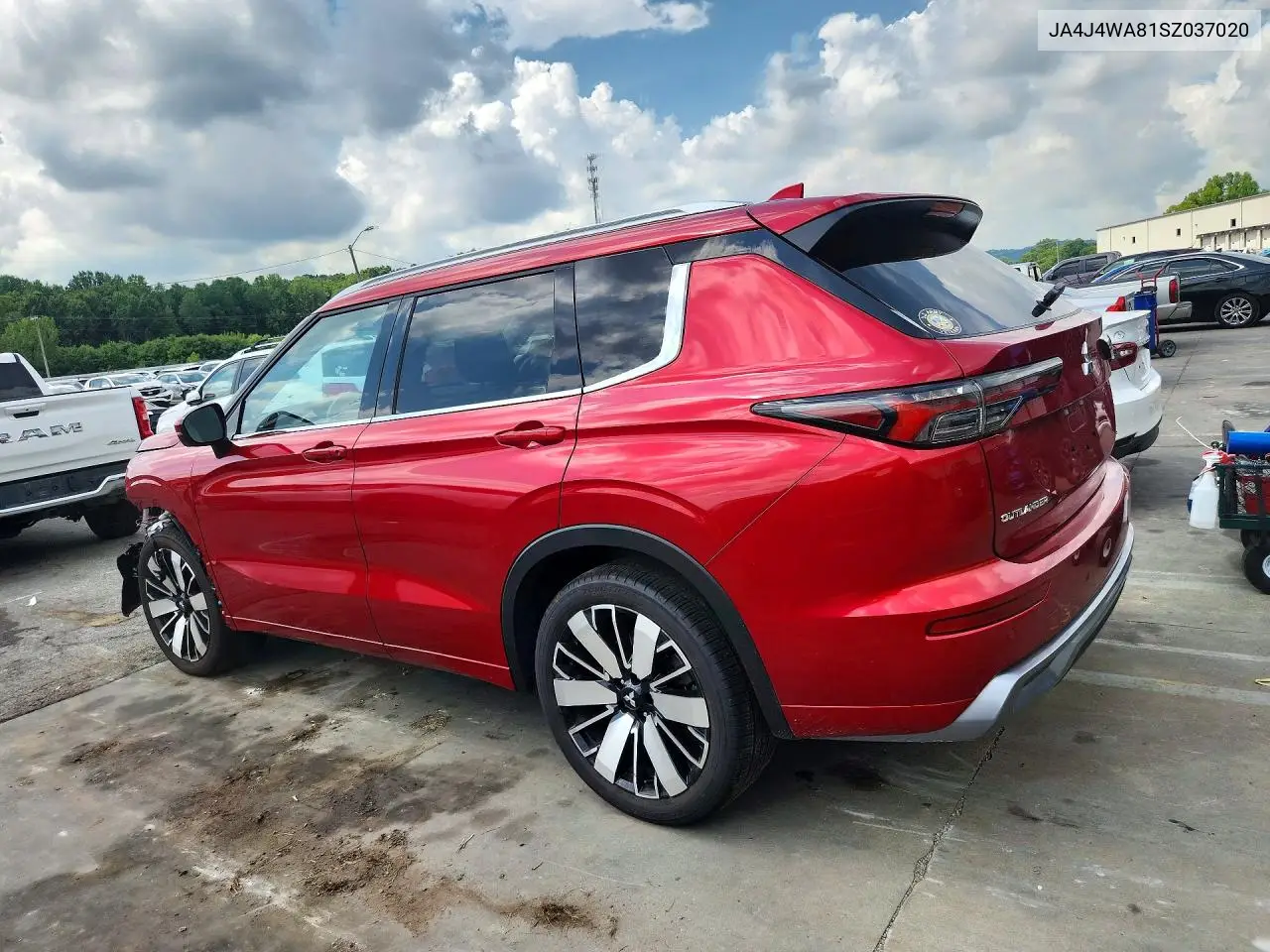 2025 Mitsubishi Outlander Sel VIN: JA4J4WA81SZ037020 Lot: 61397326