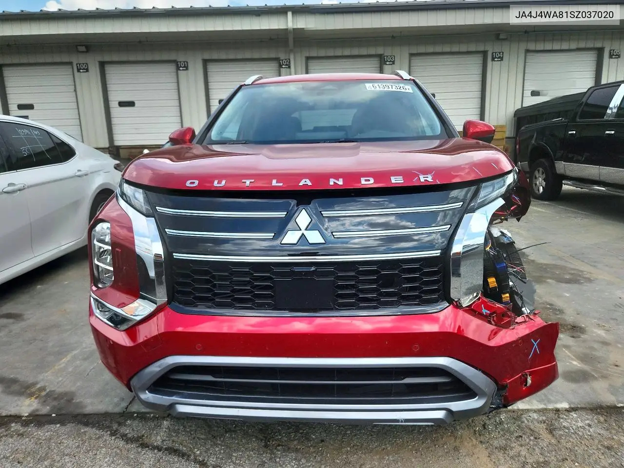 2025 Mitsubishi Outlander Sel VIN: JA4J4WA81SZ037020 Lot: 61397326