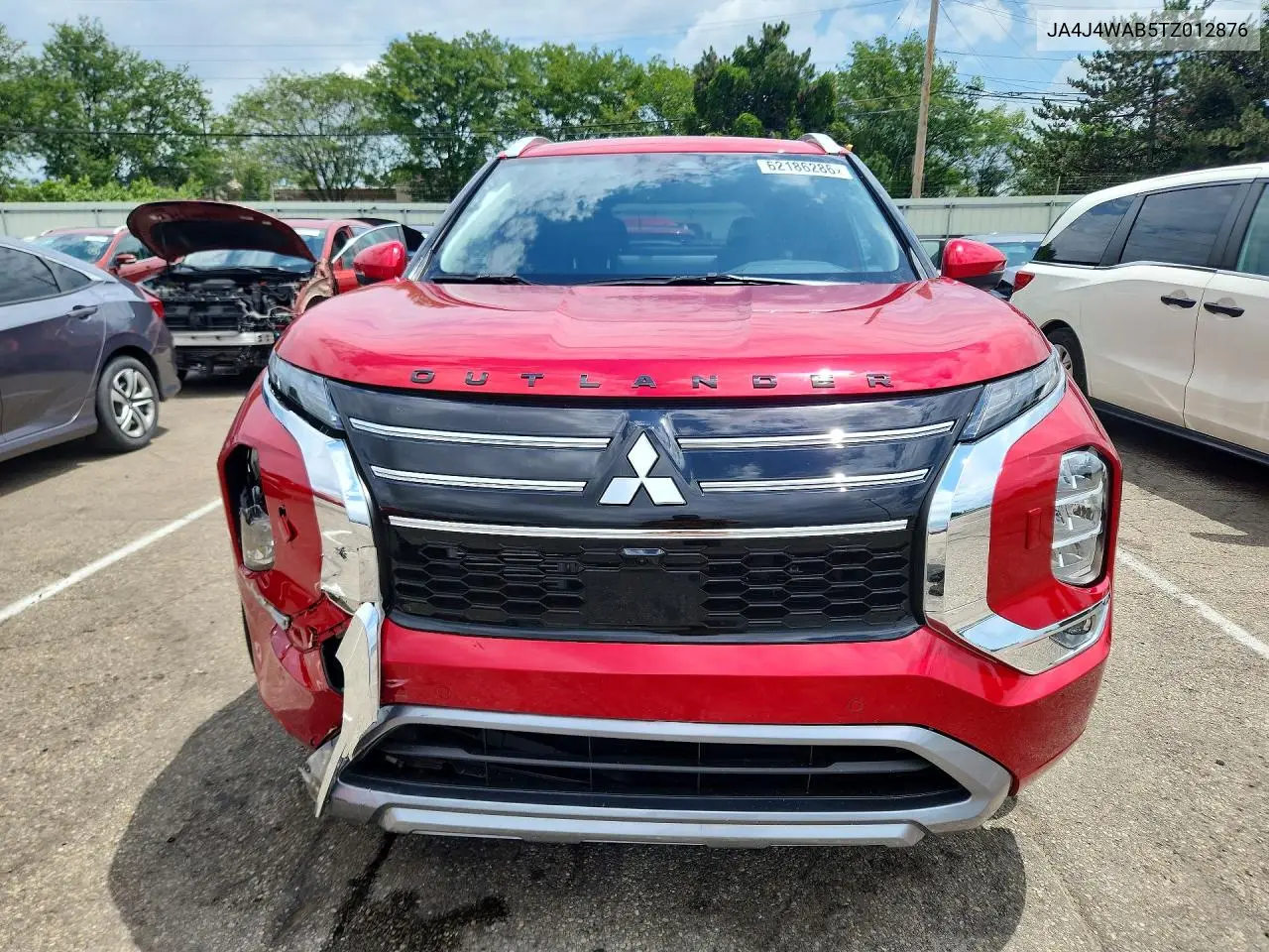 2026 Mitsubishi Outlander Sel VIN: JA4J4WAB5TZ012876 Lot: 62186286