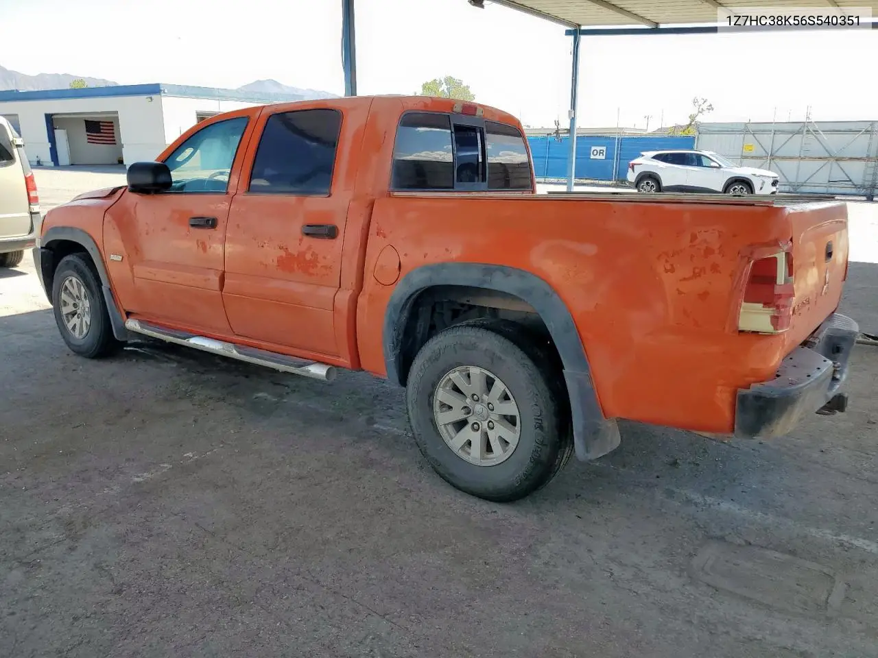 2006 Mitsubishi Raider Durocross VIN: 1Z7HC38K56S540351 Lot: 72062875