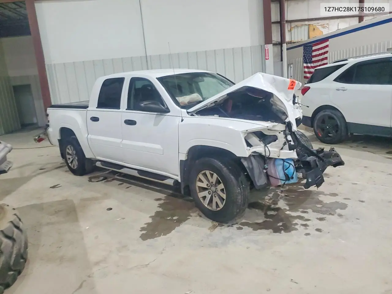2007 Mitsubishi Raider Ls VIN: 1Z7HC28K17S109680 Lot: 59060346