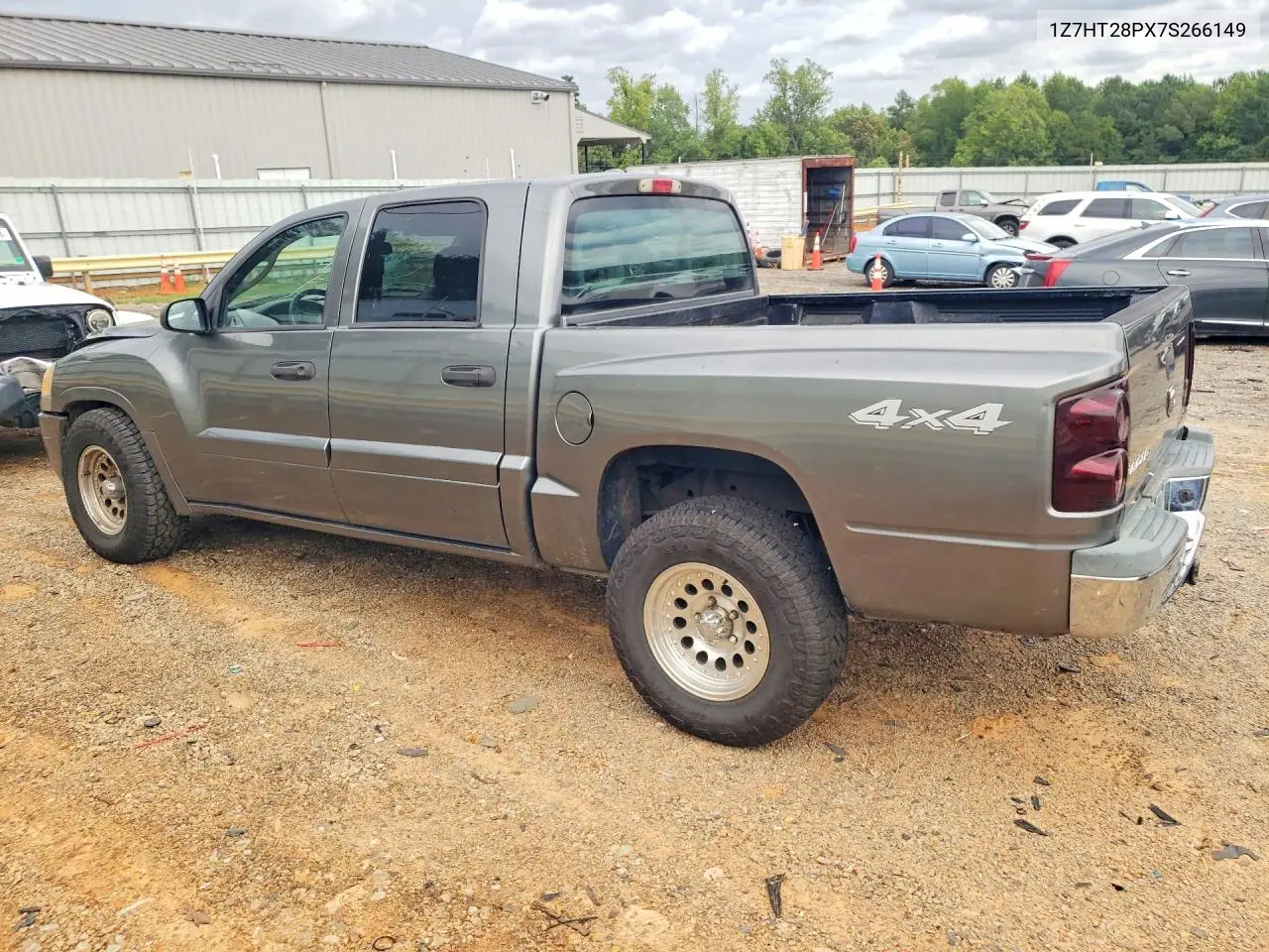 2007 Mitsubishi Raider Ls VIN: 1Z7HT28PX7S266149 Lot: 62097486