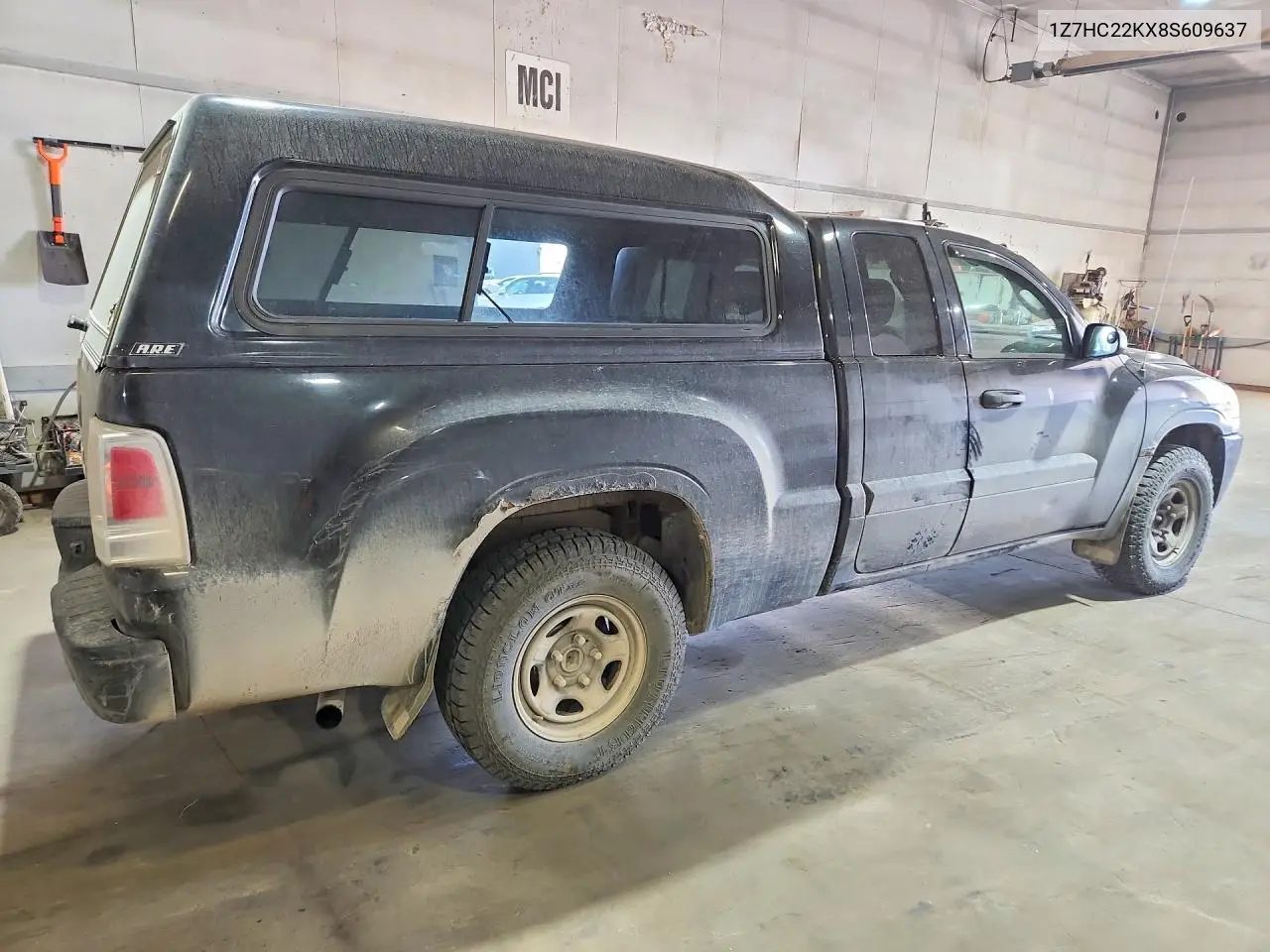 2008 Mitsubishi Raider Ls VIN: 1Z7HC22KX8S609637 Lot: 52537506