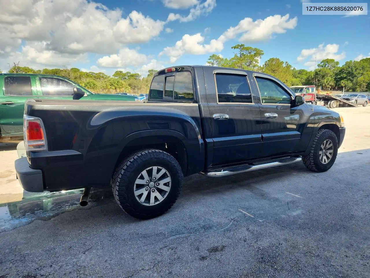 2008 Mitsubishi Raider Ls VIN: 1Z7HC28K88S620076 Lot: 56299146