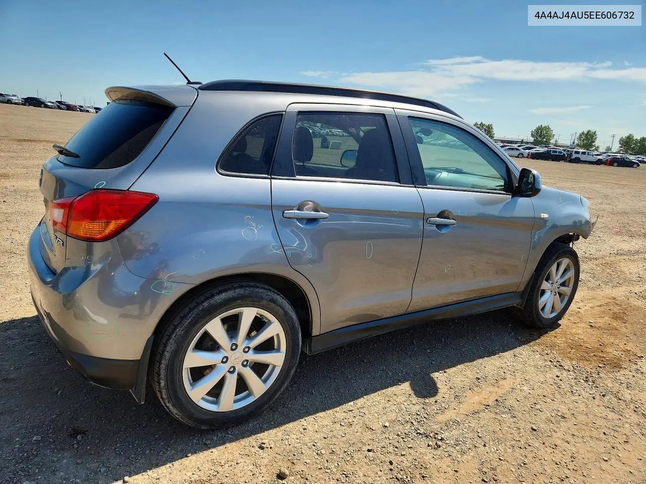 2014 Mitsubishi Rvr Gt VIN: 4A4AJ4AU5EE606732 Lot: 60508586