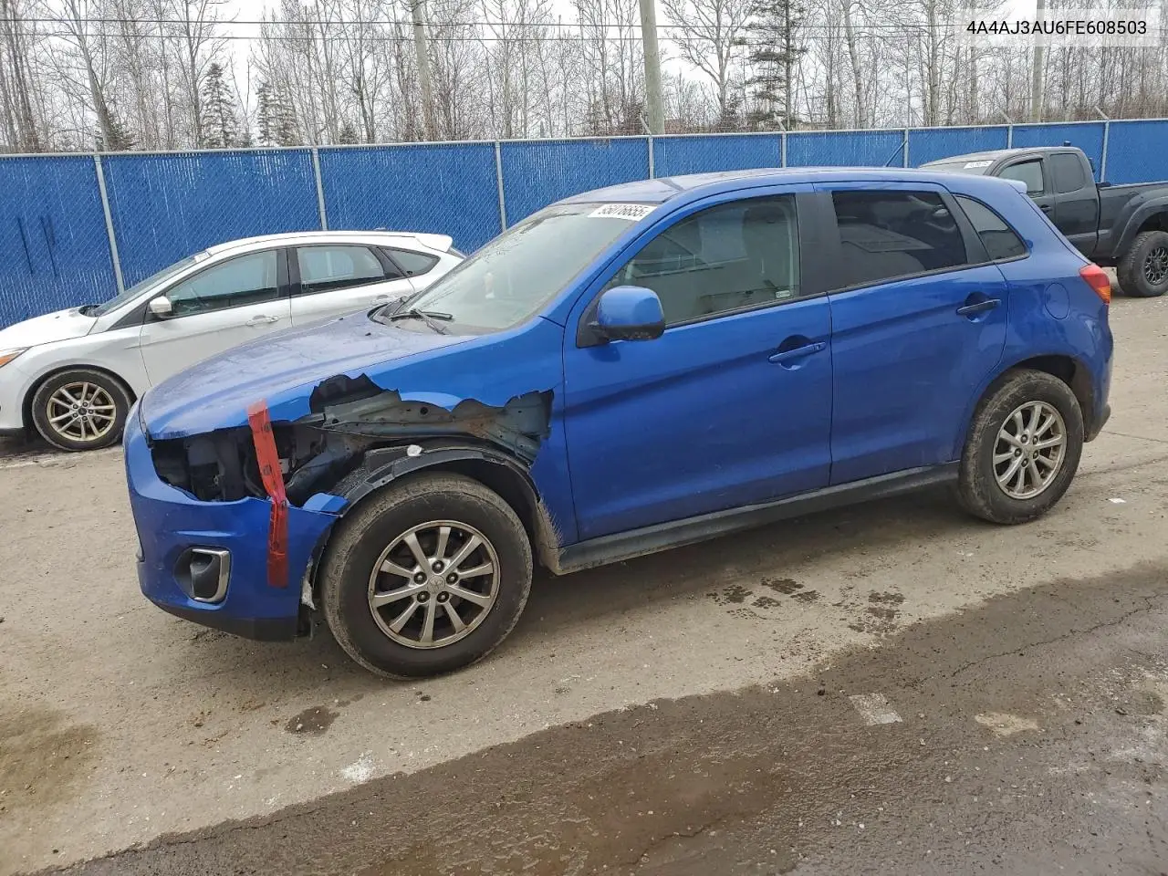 2015 Mitsubishi Rvr Se VIN: 4A4AJ3AU6FE608503 Lot: 95076655