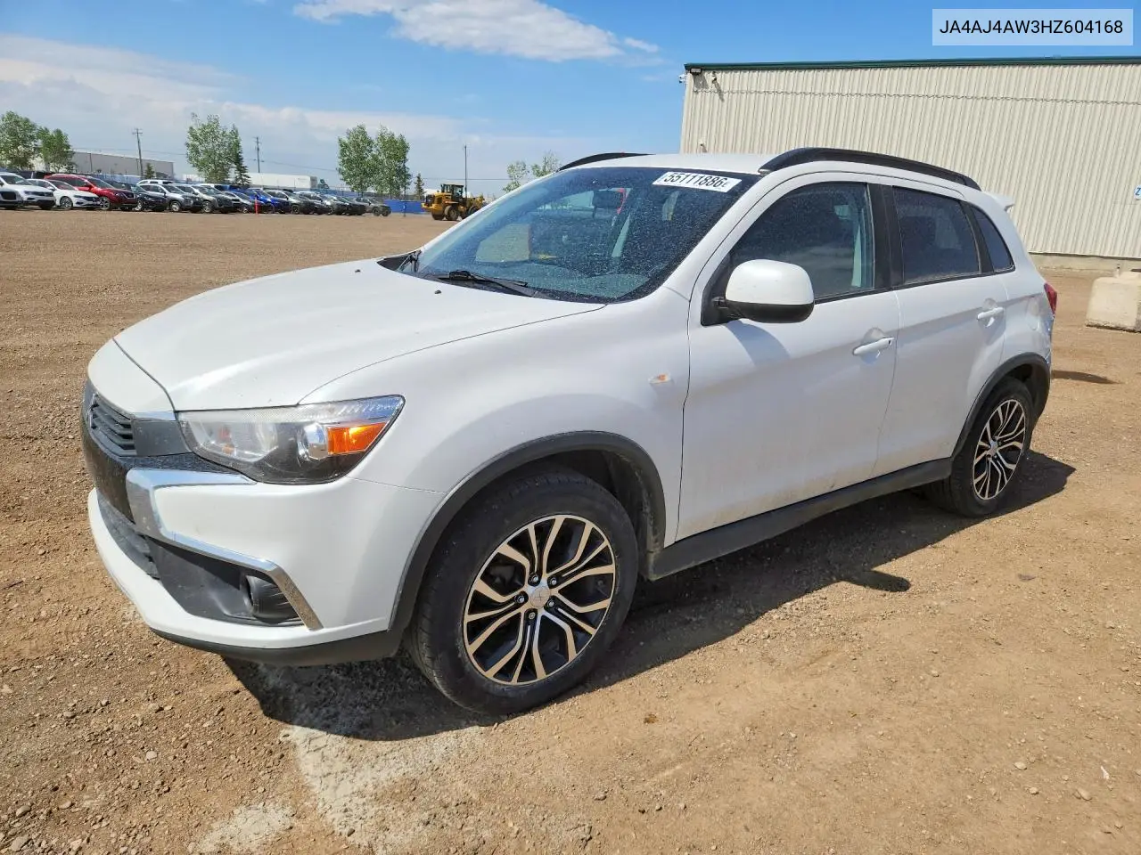 2017 Mitsubishi Rvr Se Limited VIN: JA4AJ4AW3HZ604168 Lot: 55111886