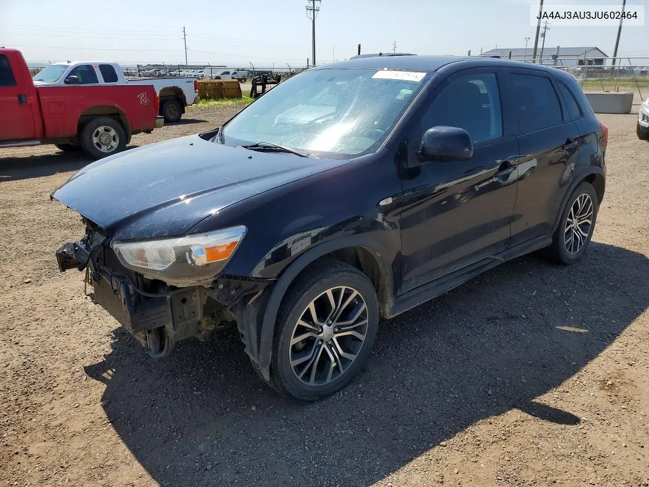 2018 Mitsubishi Rvr Se VIN: JA4AJ3AU3JU602464 Lot: 61800756