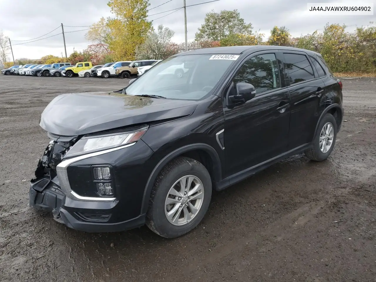 2024 Mitsubishi Rvr Se VIN: JA4AJVAWXRU604902 Lot: 87243025