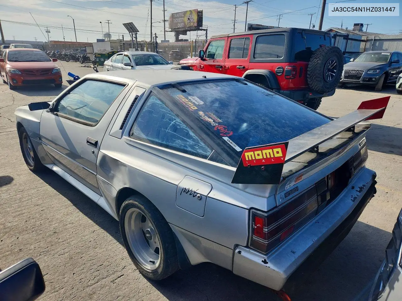 1987 Mitsubishi Starion VIN: JA3CC54N1HZ031447 Lot: 62085326