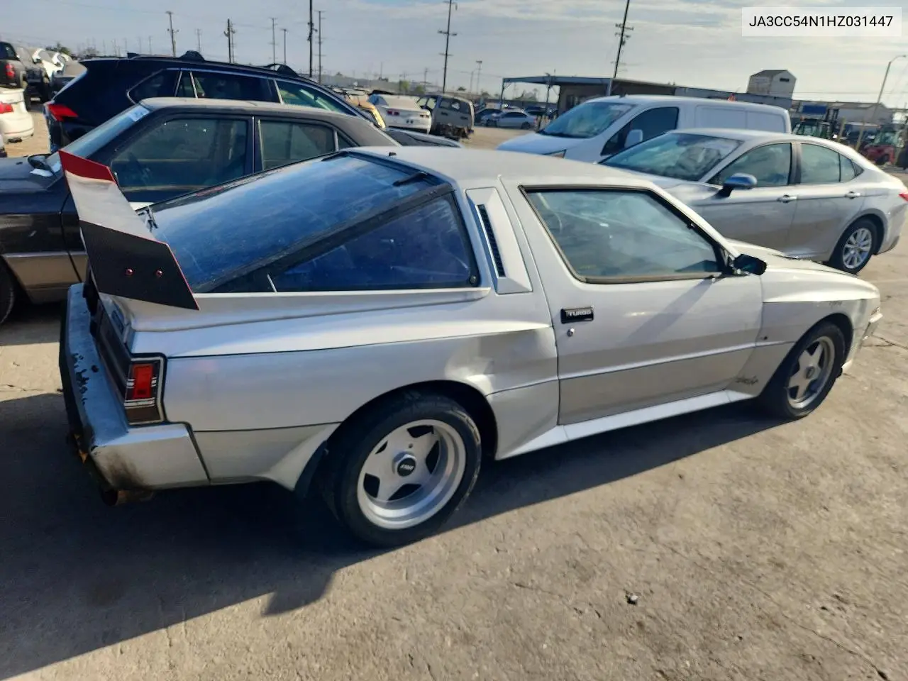 1987 Mitsubishi Starion VIN: JA3CC54N1HZ031447 Lot: 62085326