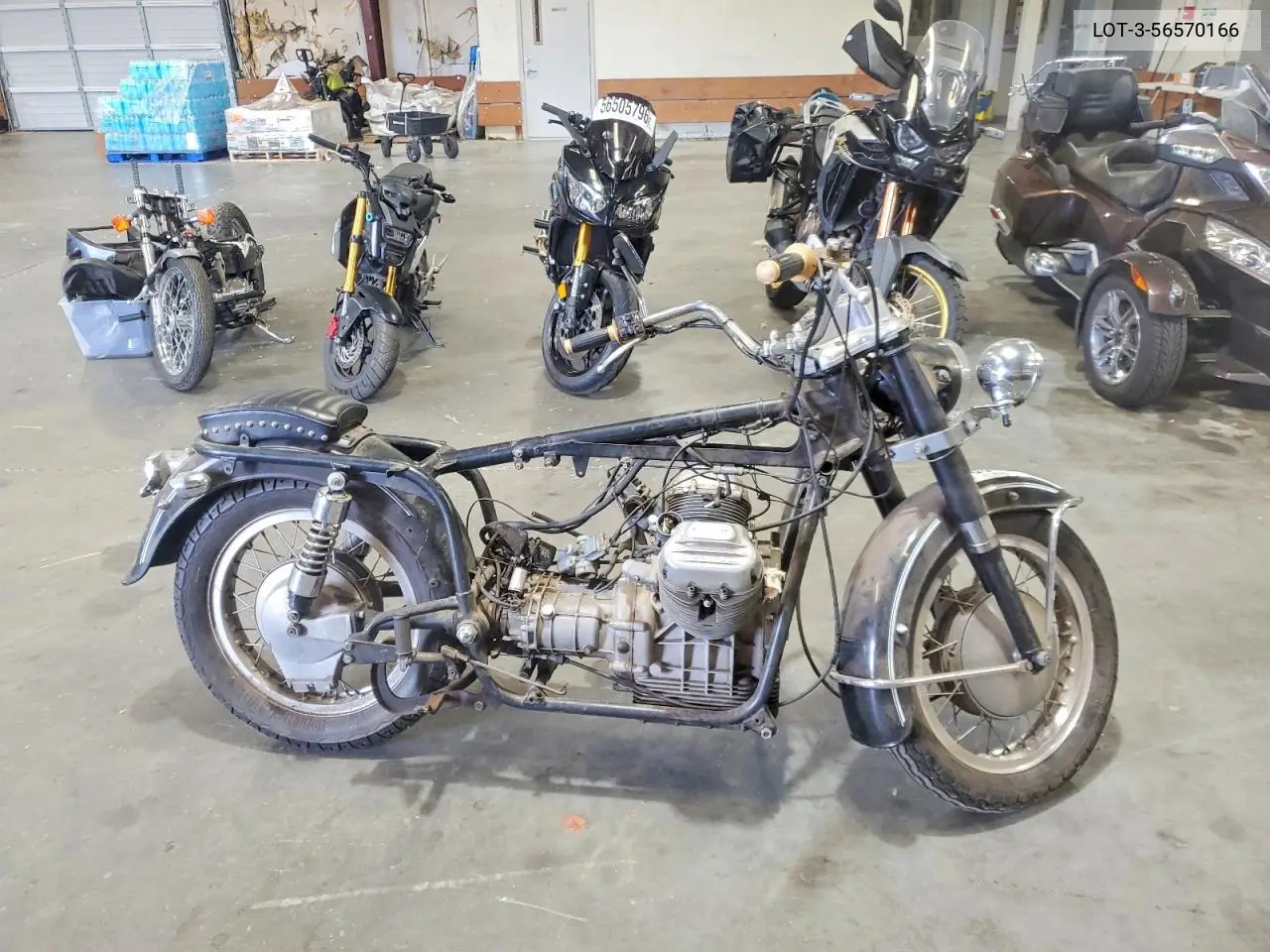 1973 Moto Guzzi Ambassador VIN: LOT-3-56570166 Lot: 56570166
