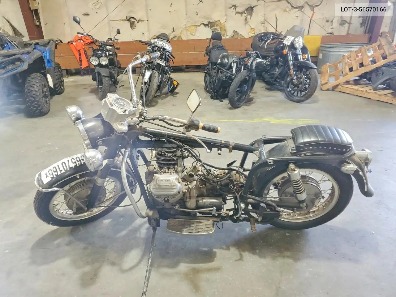1973 Moto Guzzi Ambassador VIN: LOT-3-56570166 Lot: 56570166