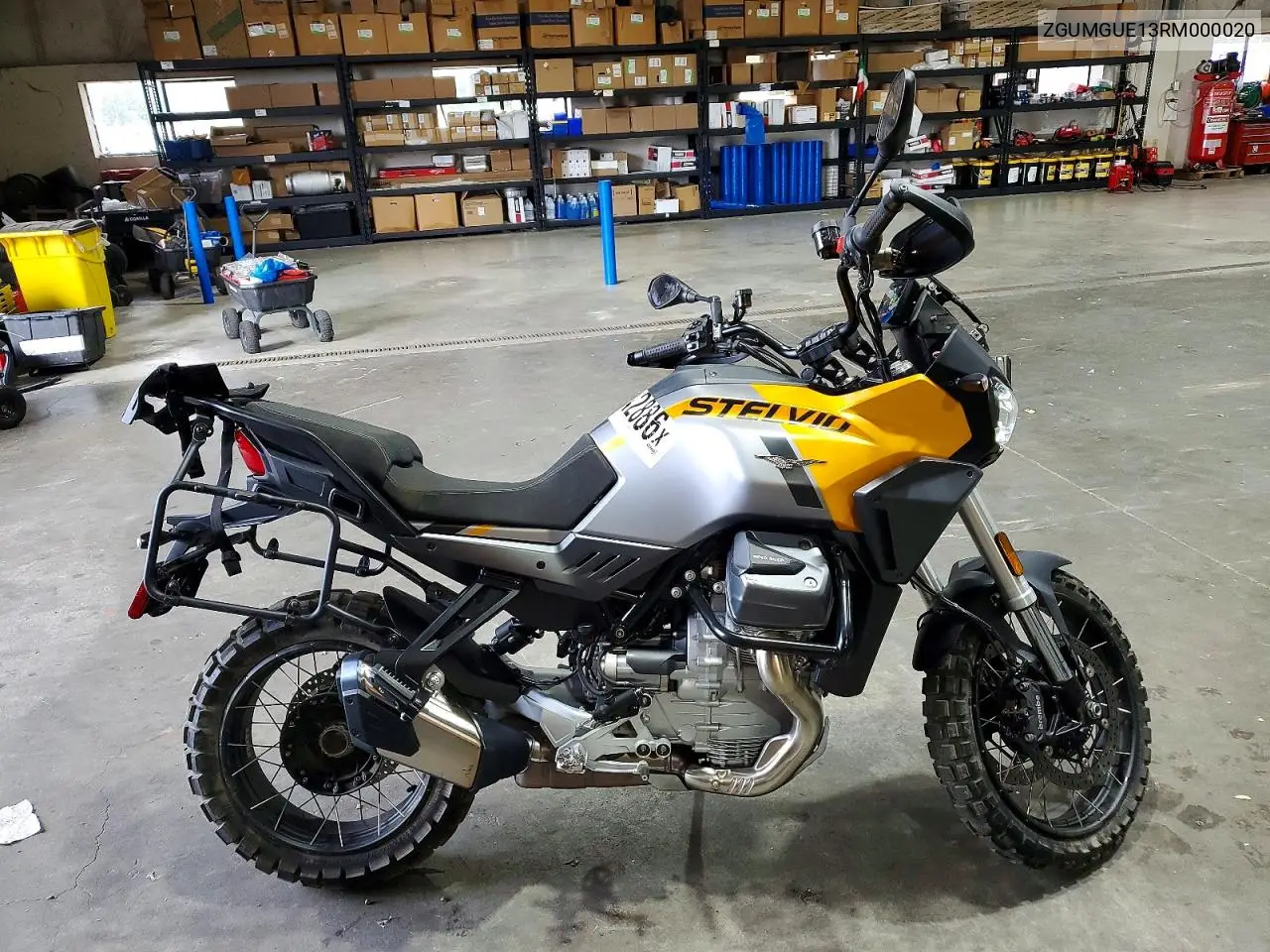 2024 Moto Guzzi Stelvio Aras VIN: ZGUMGUE13RM000020 Lot: 60042886