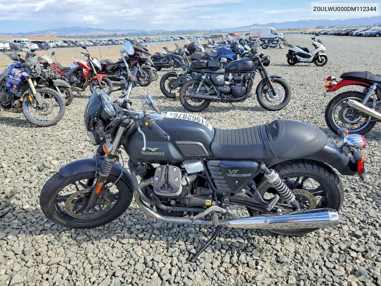 2013 Moto Guzzi V7 Classic VIN: ZGULWU000DM112344 Lot: 61962876