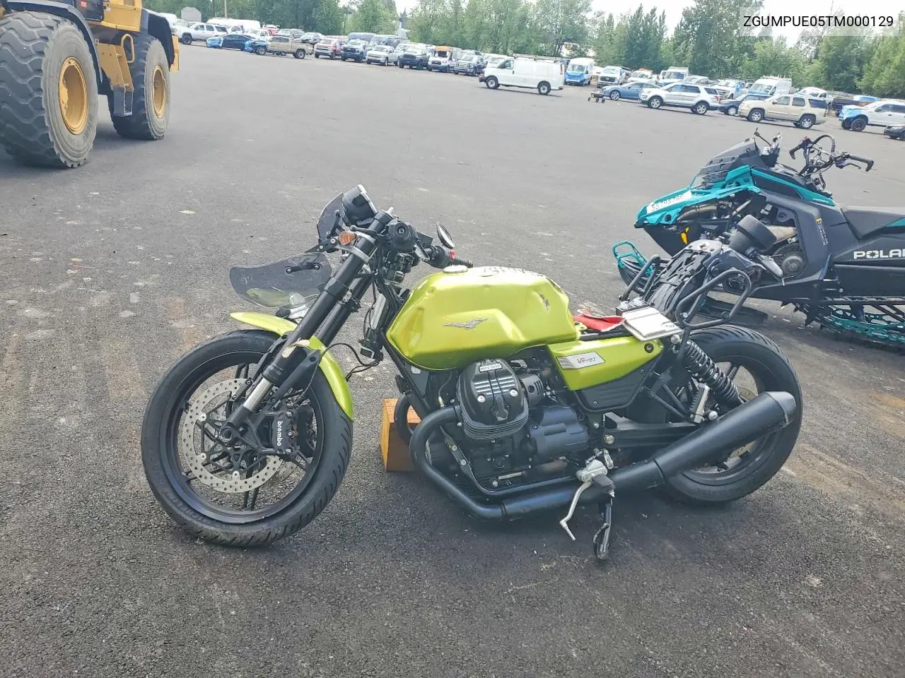 2026 Moto Guzzi V7 Sport VIN: ZGUMPUE05TM000129 Lot: 55654016