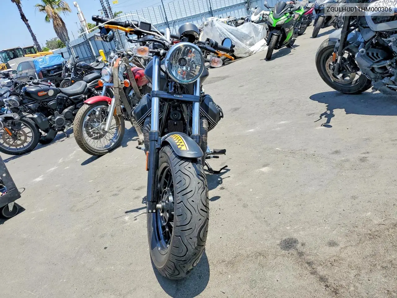 2017 Moto Guzzi V9 Roamer VIN: ZGULHU011HM000306 Lot: 58466776