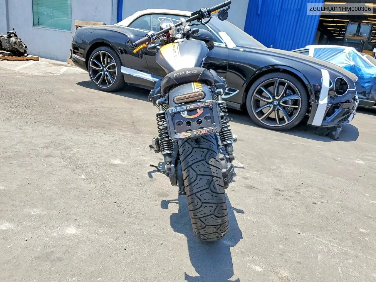 2017 Moto Guzzi V9 Roamer VIN: ZGULHU011HM000306 Lot: 58466776