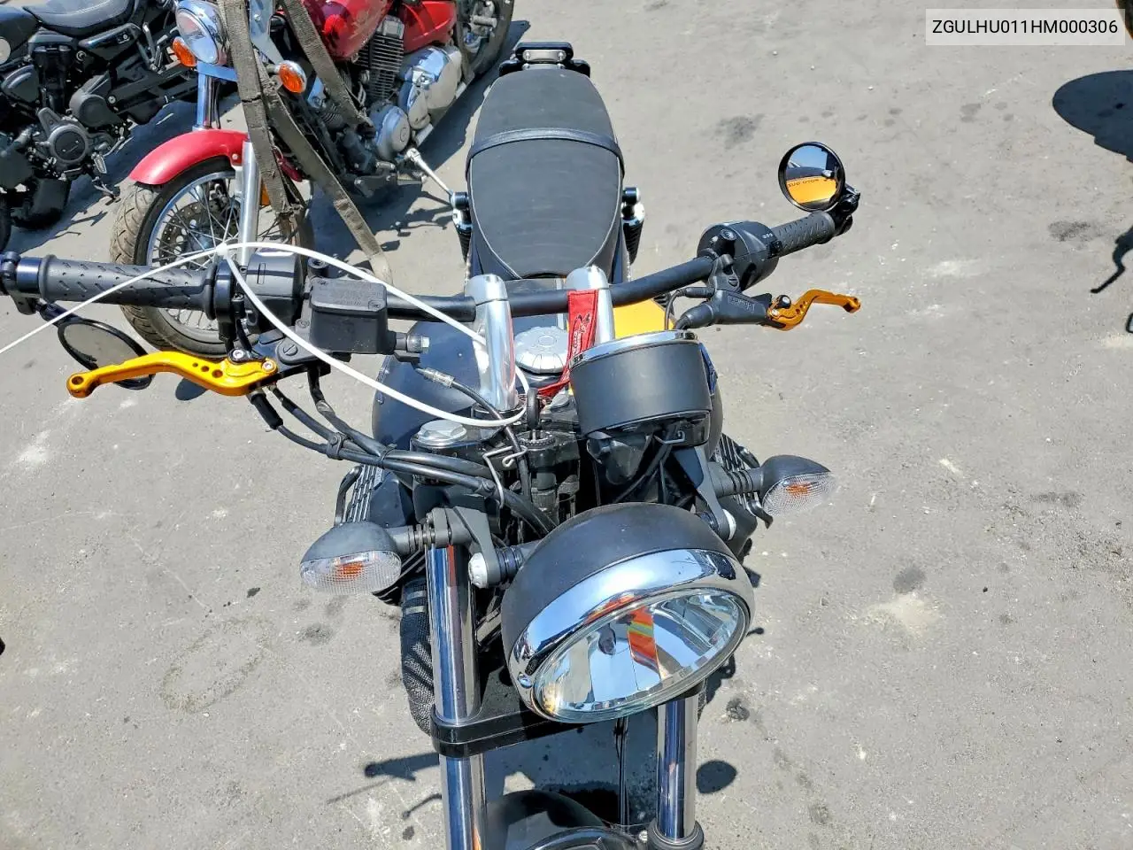 2017 Moto Guzzi V9 Roamer VIN: ZGULHU011HM000306 Lot: 58466776