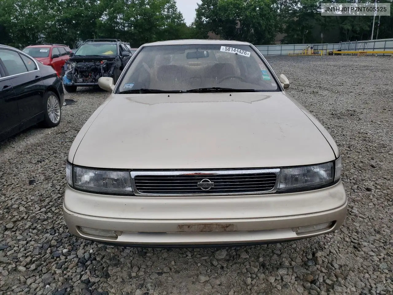 1992 Nissan Maxima Gxe VIN: JN1HJ01P7NT605525 Lot: 58144426