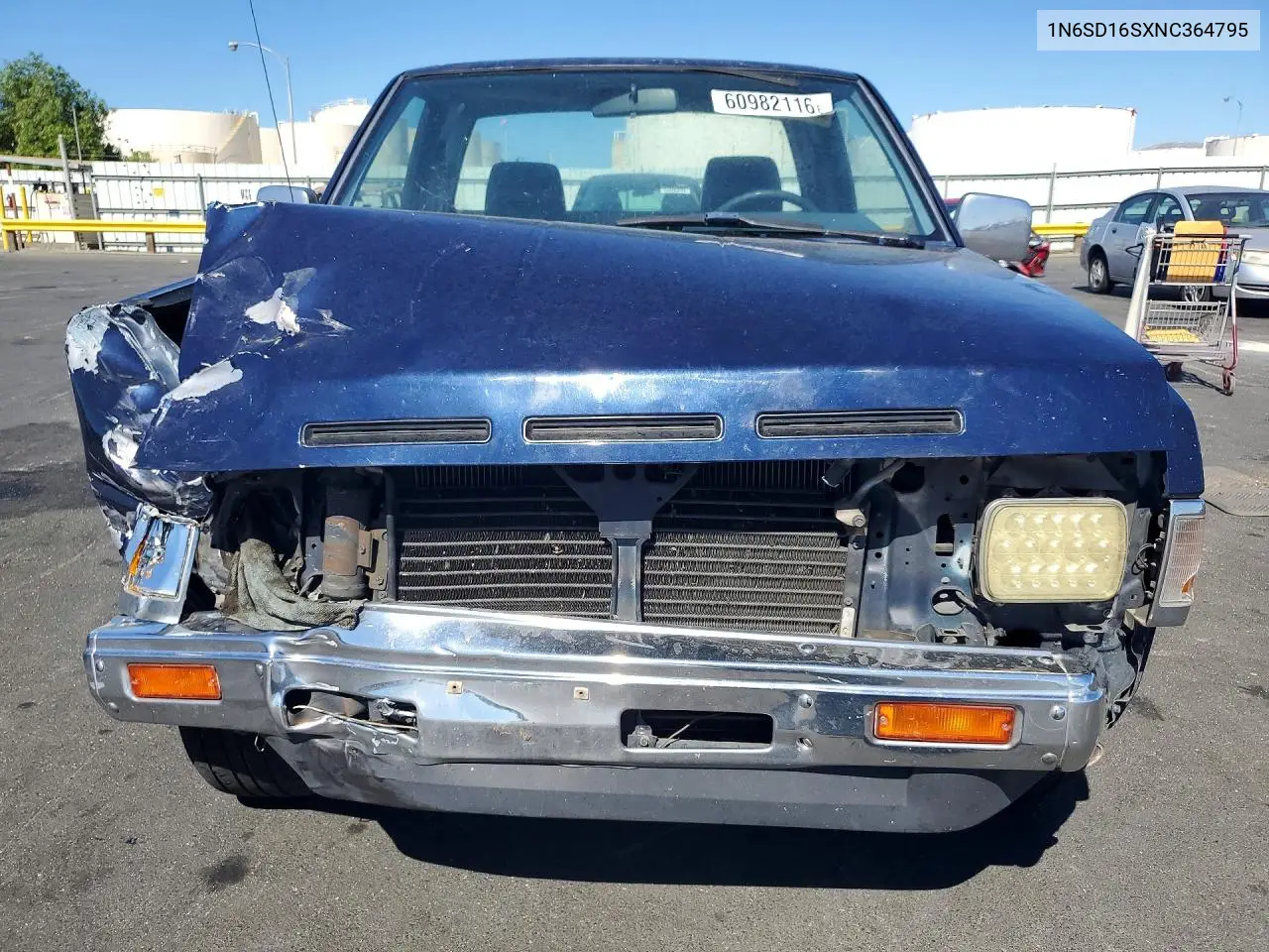 1992 Nissan Truck King Cab VIN: 1N6SD16SXNC364795 Lot: 60982116
