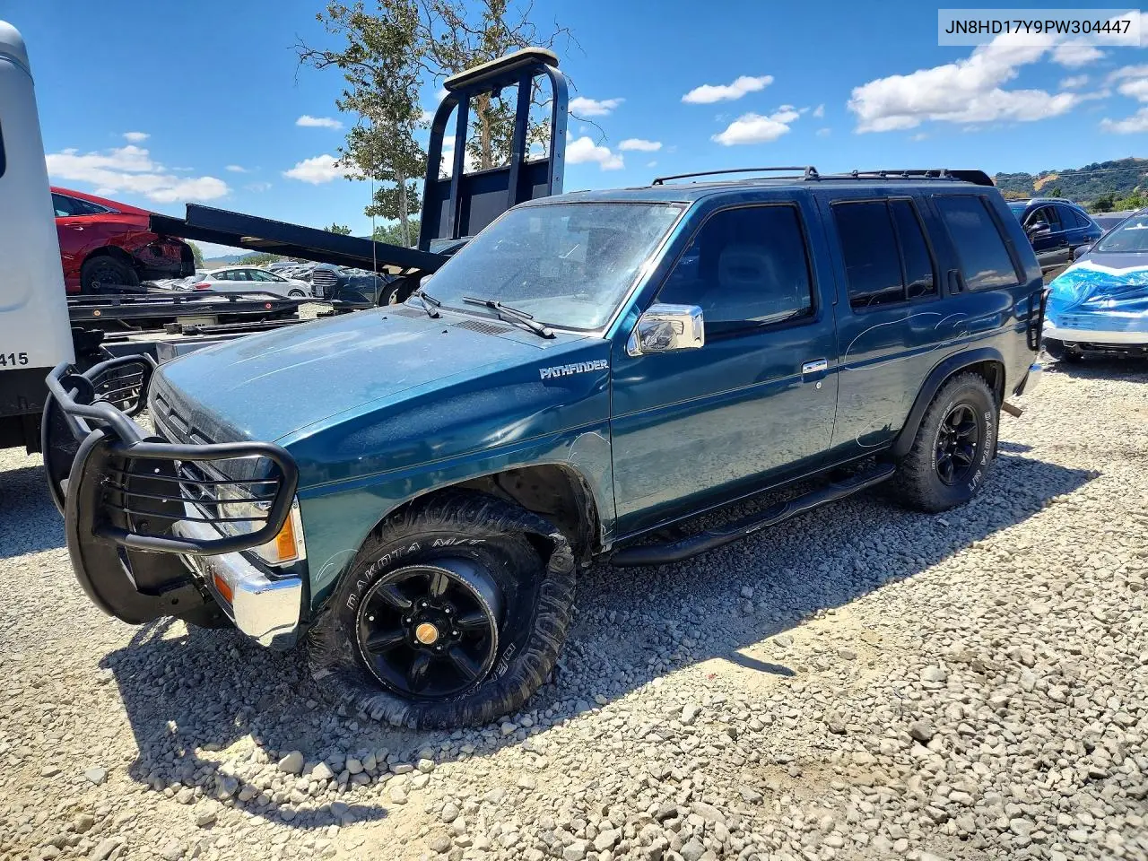 1993 Nissan Pathfinder Xe VIN: JN8HD17Y9PW304447 Lot: 56997916