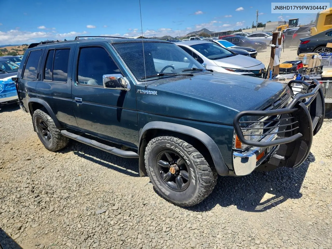 1993 Nissan Pathfinder Xe VIN: JN8HD17Y9PW304447 Lot: 56997916