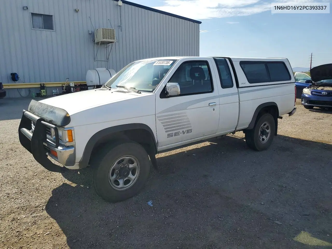 1993 Nissan Truck King Cab Se VIN: 1N6HD16Y2PC393337 Lot: 61030736