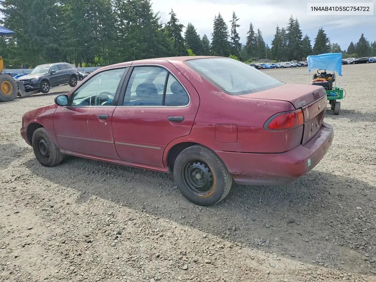 1995 Nissan Sentra Base VIN: 1N4AB41D5SC754722 Lot: 55914446