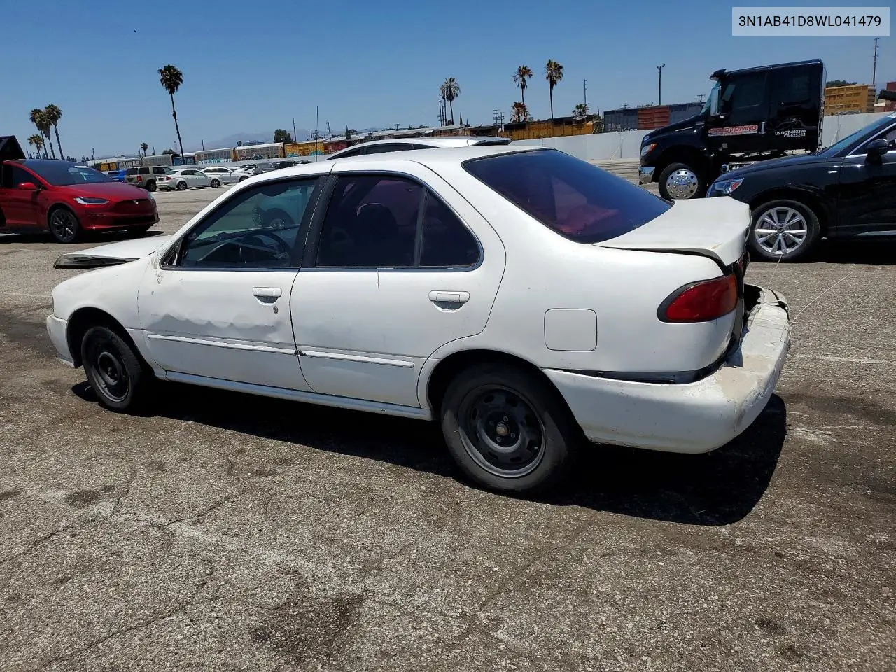 1998 Nissan Sentra Base VIN: 3N1AB41D8WL041479 Lot: 58283546