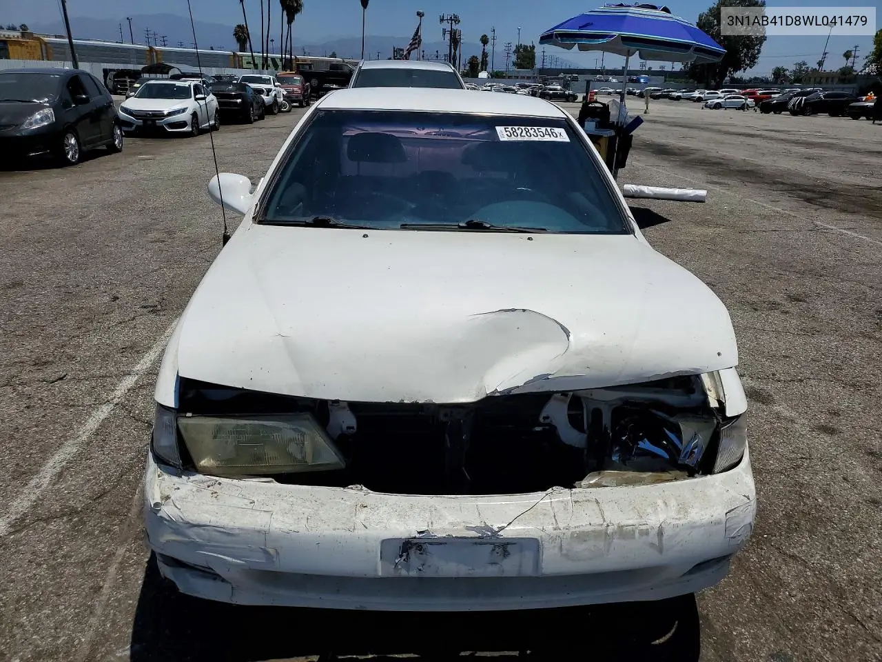 1998 Nissan Sentra Base VIN: 3N1AB41D8WL041479 Lot: 58283546