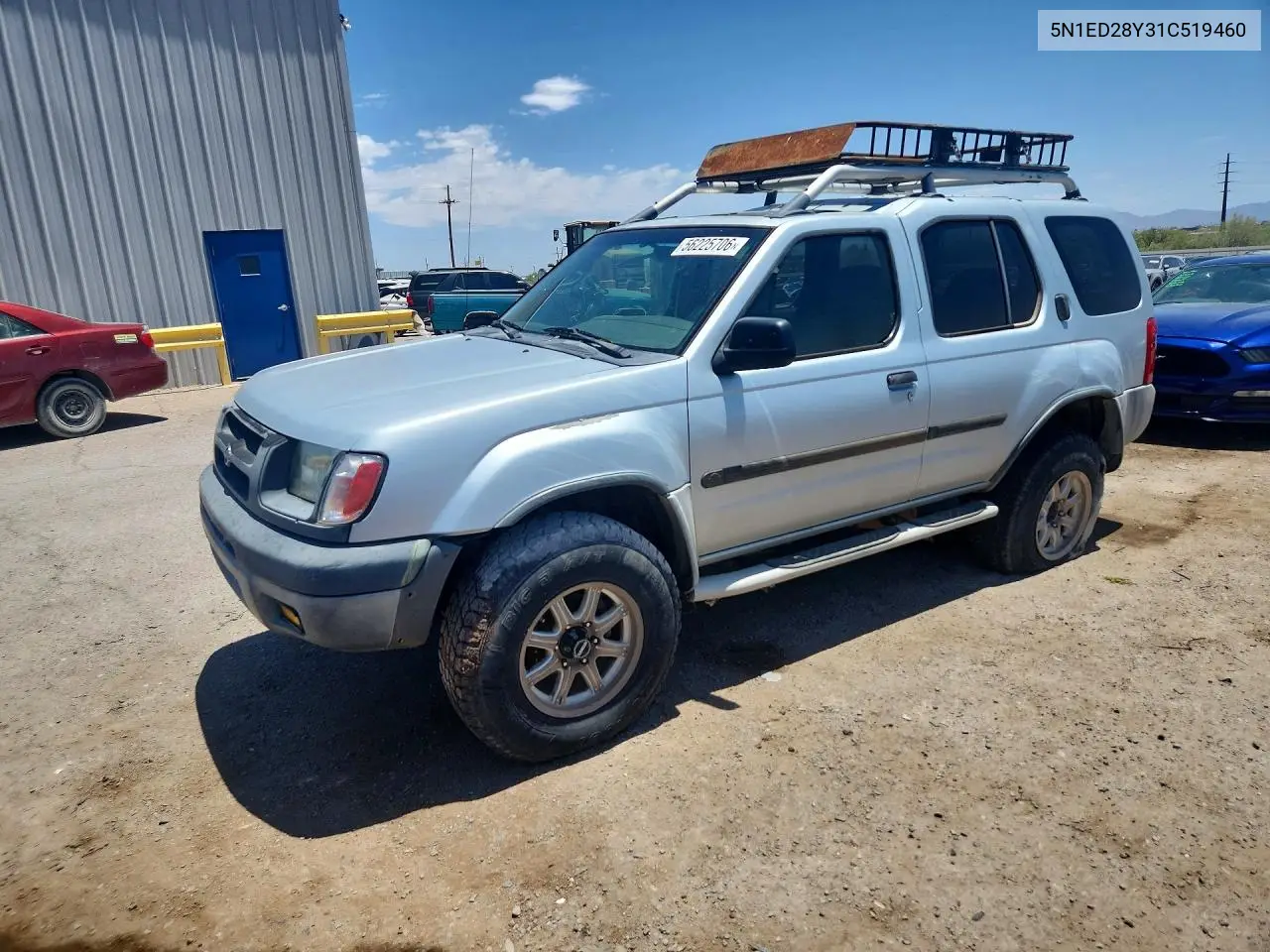 2001 Nissan Xterra Xe-V6 VIN: 5N1ED28Y31C519460 Lot: 56225706