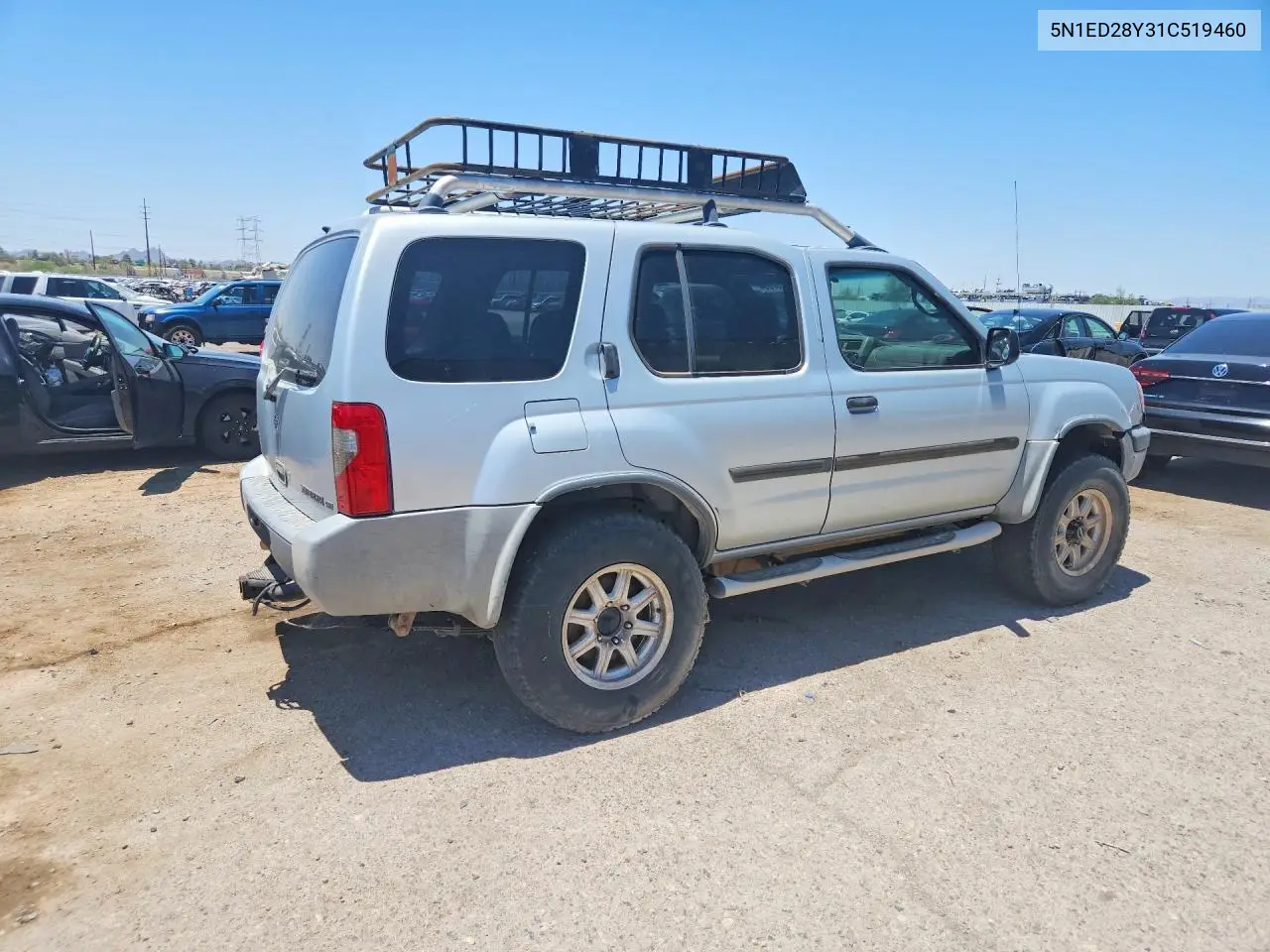 2001 Nissan Xterra Xe-V6 VIN: 5N1ED28Y31C519460 Lot: 56225706