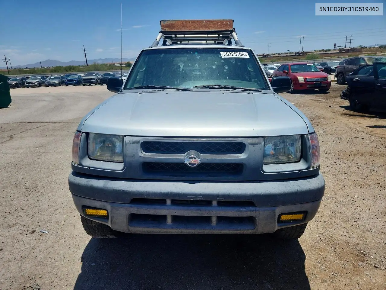 2001 Nissan Xterra Xe-V6 VIN: 5N1ED28Y31C519460 Lot: 56225706