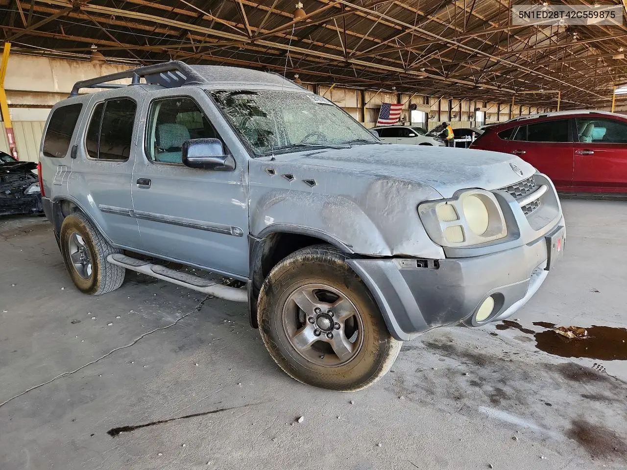 2002 Nissan Xterra Xe-V6 VIN: 5N1ED28T42C559875 Lot: 56191986