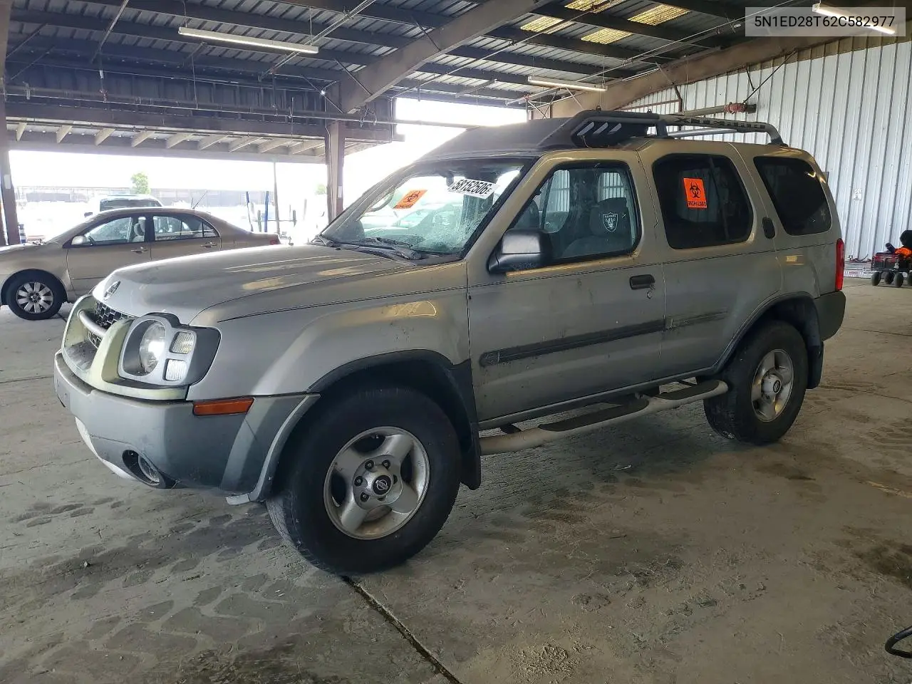 2002 Nissan Xterra Xe-V6 VIN: 5N1ED28T62C582977 Lot: 58152506