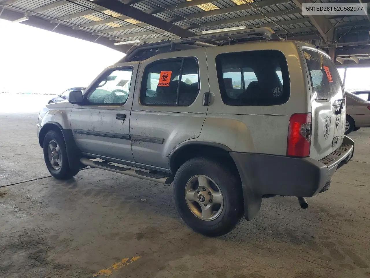 2002 Nissan Xterra Xe-V6 VIN: 5N1ED28T62C582977 Lot: 58152506