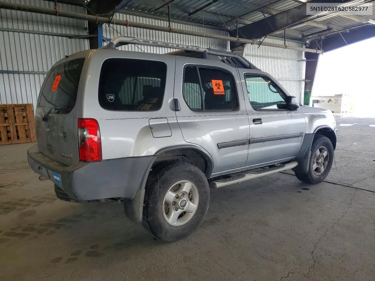 2002 Nissan Xterra Xe-V6 VIN: 5N1ED28T62C582977 Lot: 58152506