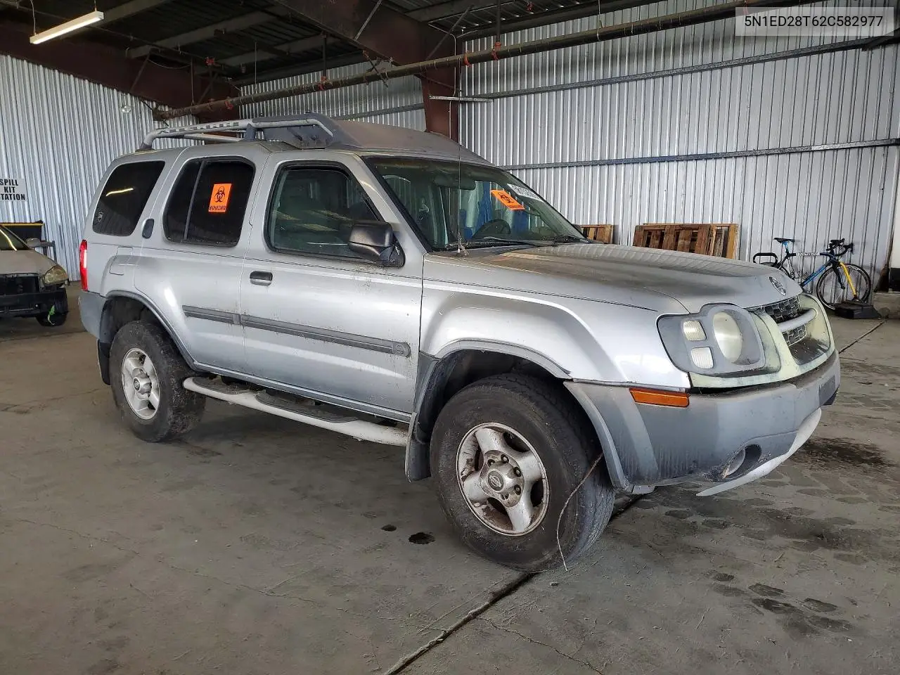 2002 Nissan Xterra Xe-V6 VIN: 5N1ED28T62C582977 Lot: 58152506